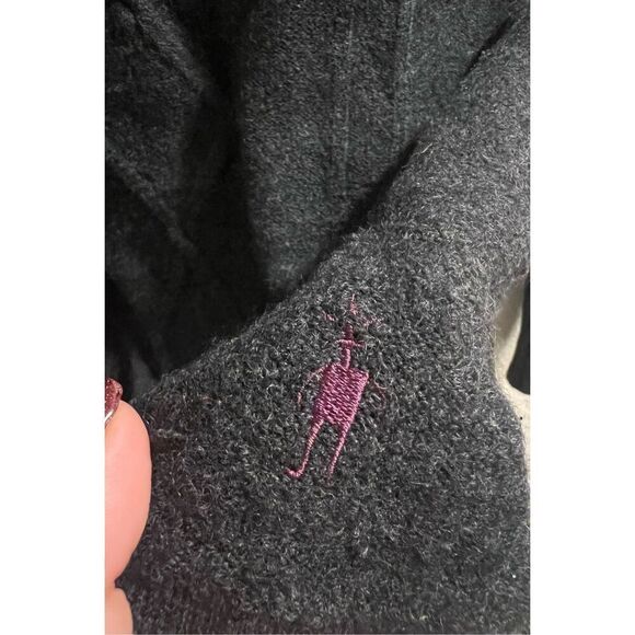 ✨Smartwool 100% Merino Wool Cable Knit Fisherman Knit Ski Gorpcore Sz S Sweater✨ - Picture 9 of 11